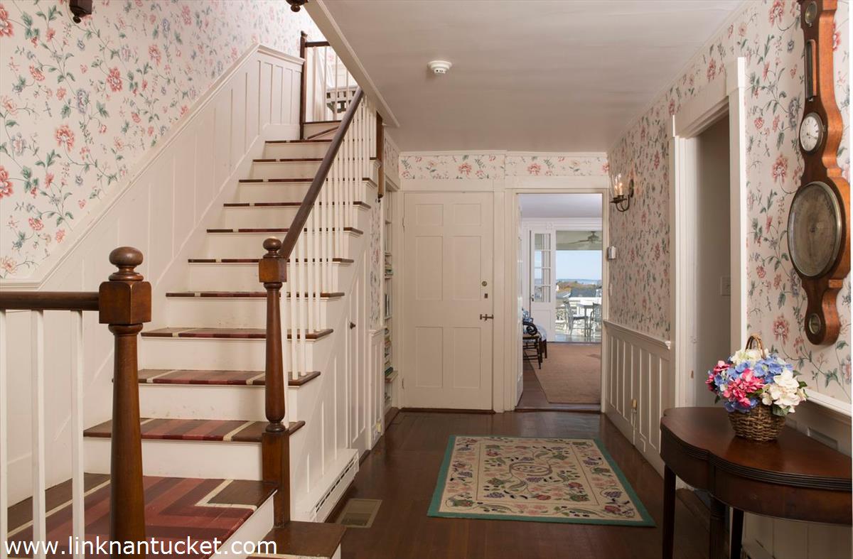 47 Cliff Road Nantucket, MA 02554 - Photo 14 of 22 a view of entryway with wooden floor