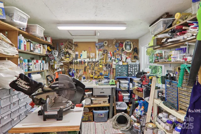 a view of a tiny house with a yard