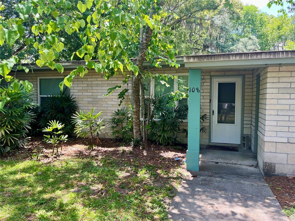 a view of a pathway in a house