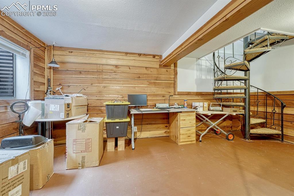 7815 Maverick Road Colorado Springs, CO 80908 - Photo 28 of 41 Cedar lined basement at the bottom of the spiral staircase back in the north side the house.