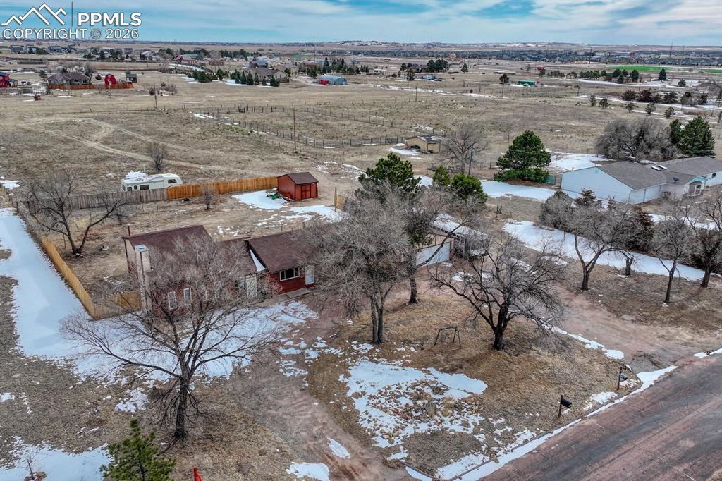 7815 Maverick Road Colorado Springs, CO 80908 - Photo 32 of 41 facing east from above