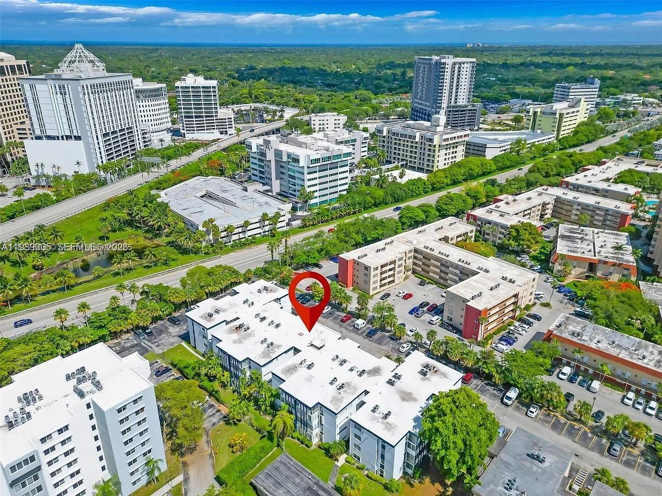 9159 Southwest 77th Avenue, Unit 314 Miami, FL 33156 - Photo 49 of 53 an aerial view of a city