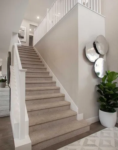 a view of entryway and hall