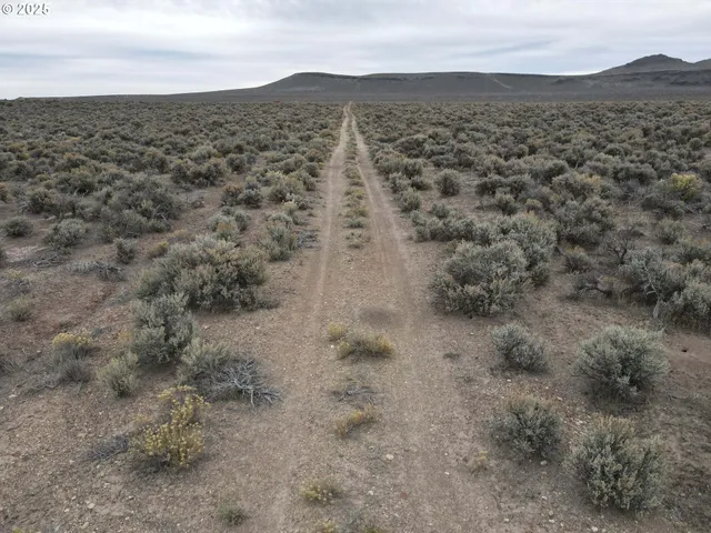 a view of an outdoor space and mountain view