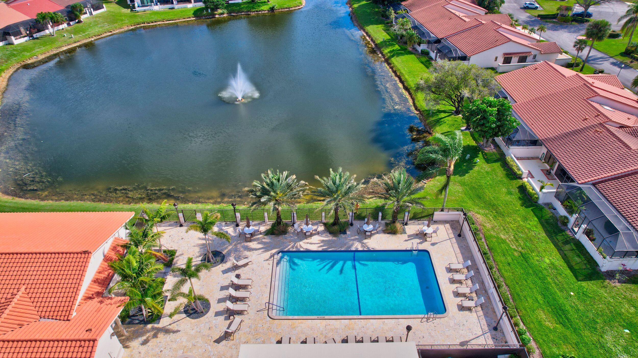 19900 Milan Terrace Boca Raton, FL 33434 - Photo 52 of 58 Main Clubhouse and Pool