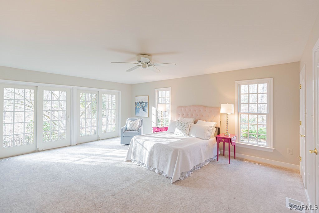 3511 Old Gun Road West Midlothian, VA 23113 - Photo 24 of 50 a bedroom with a bed and a large window