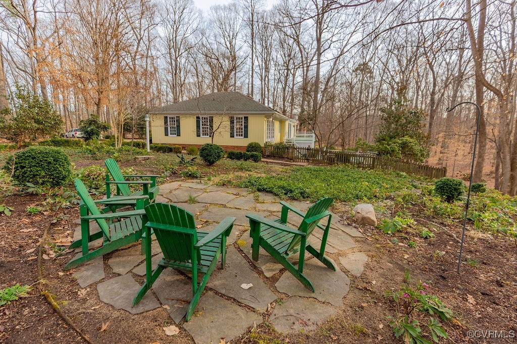 3511 Old Gun Road West Midlothian, VA 23113 - Photo 39 of 50 a view of a house with backyard and sitting area