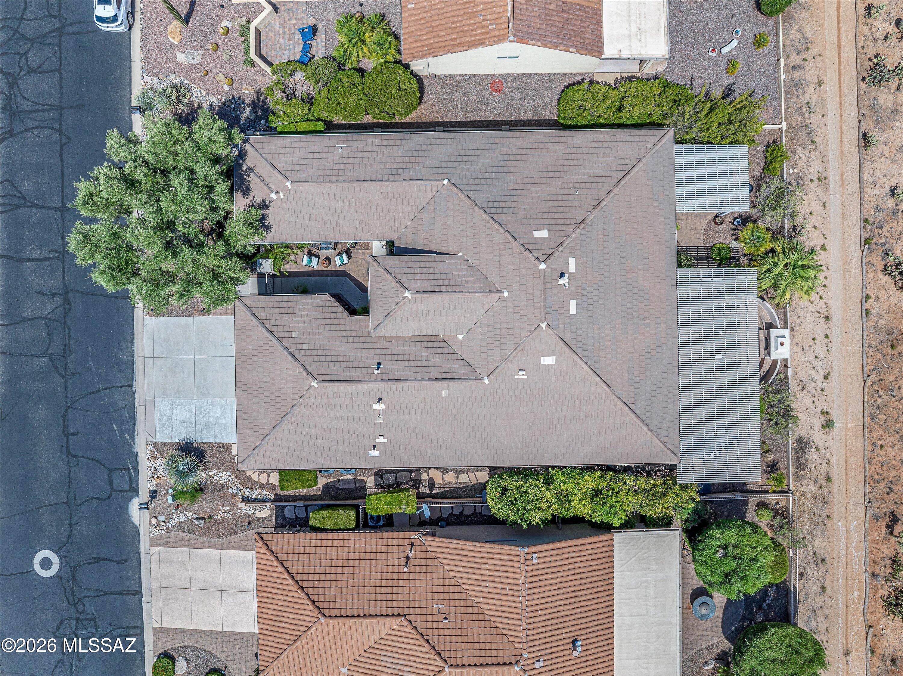 62486 East Northwood Road Tucson, AZ 85739 - Photo 43 of 50 Aerial Top