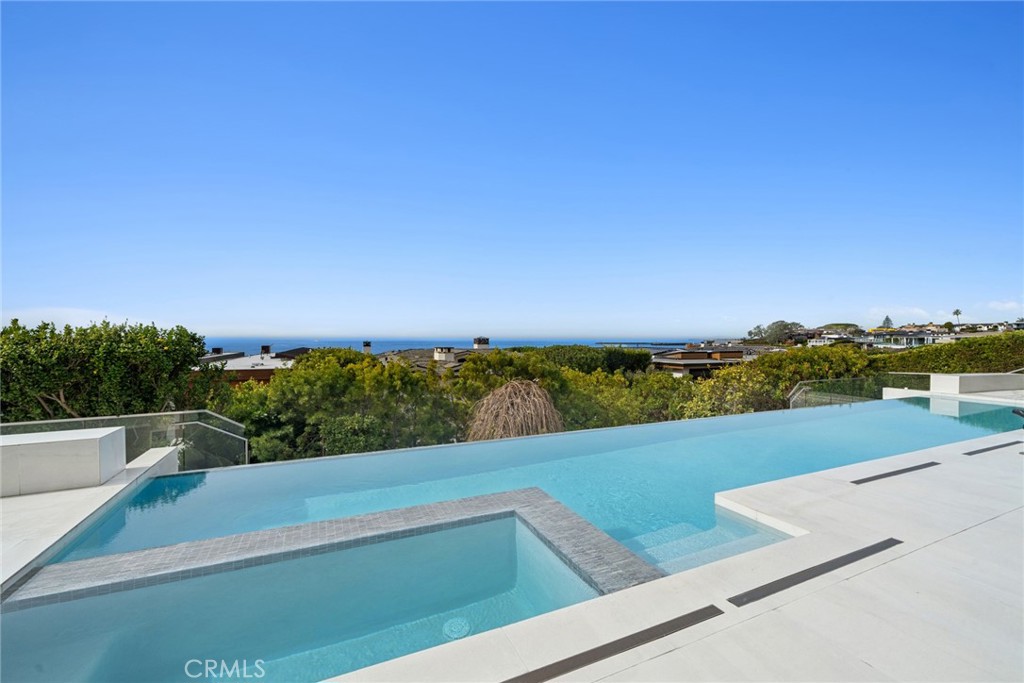 a view of a terrace with lake view