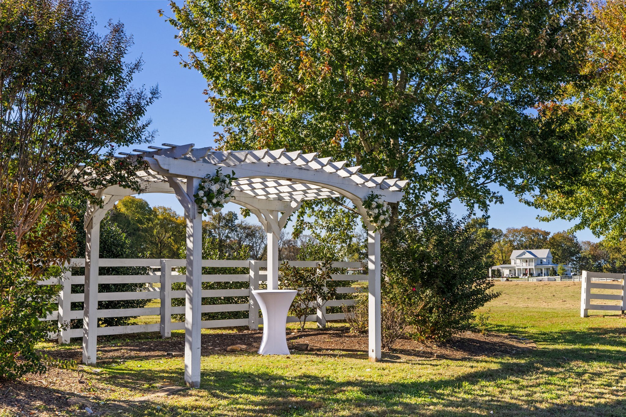 2133 Allisona Road Eagleville, TN 37060 - Photo 38 of 100 a view of a swimming pool with an outdoor seating and a yard