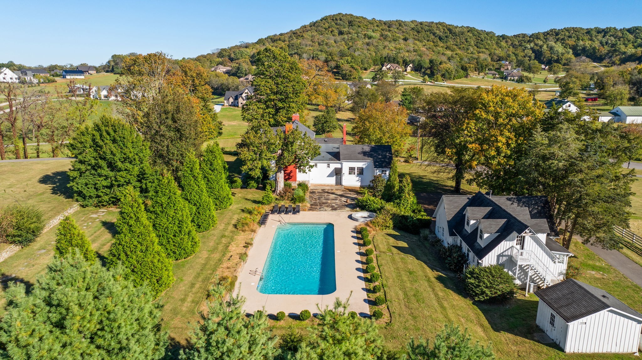 2133 Allisona Road Eagleville, TN 37060 - Photo 8 of 100 an aerial view of residential houses with outdoor space
