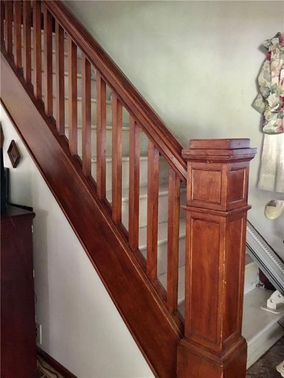 743 Butler Road Kittanning, PA 16201 - Photo 7 of 14 Beautiful wood on staircase