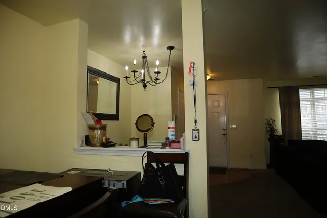 a room with storage and utility