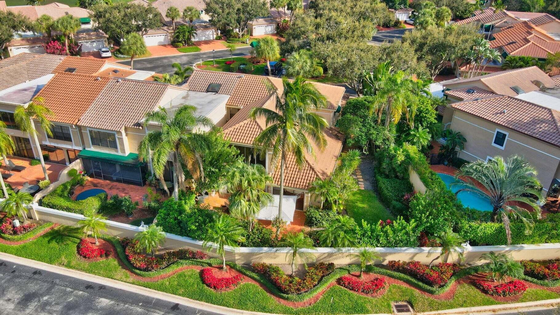 22728 Caravelle Circle Boca Raton, FL 33433 - Photo 20 of 39 an aerial view of residential houses and outdoor space