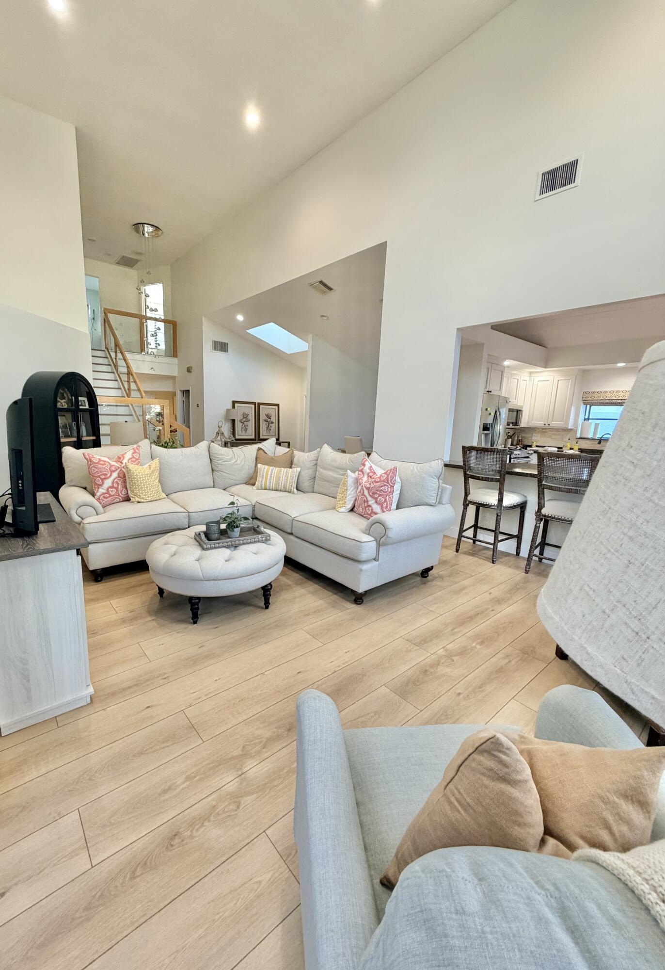 22728 Caravelle Circle Boca Raton, FL 33433 - Photo 25 of 39 a living room with furniture and view of kitchen