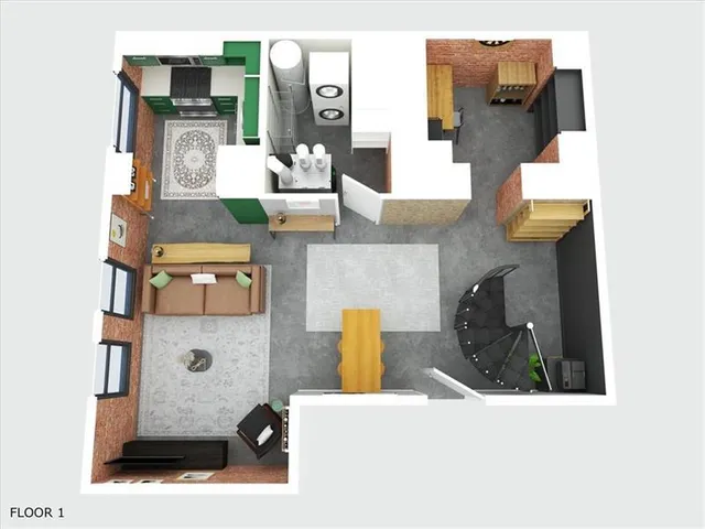 $414,000 | 170 Boulevard Southeast, Unit D205, Atlanta, GA 30312