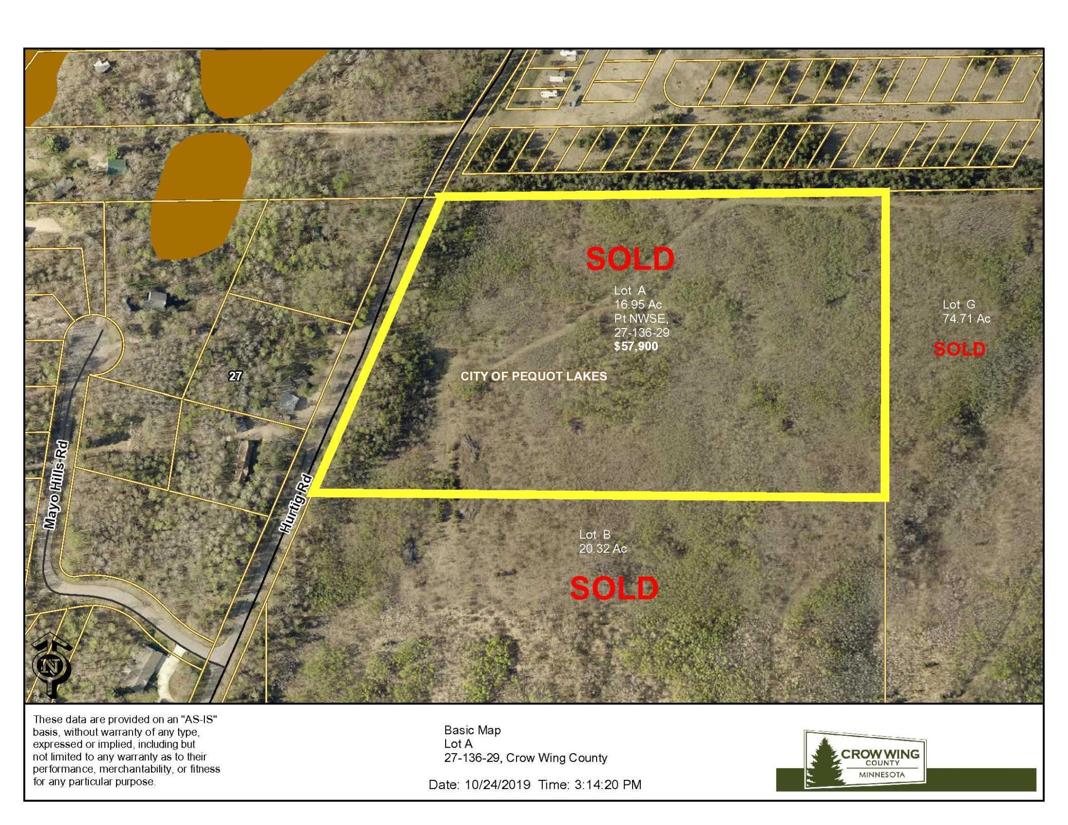 Tract A Tbd Tract A Tbd Hurtig Road Pequot Lakes, MN 56472 - Photo 1 of 1 Gallery Image 1