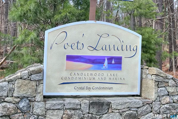 a sign on the side of a road