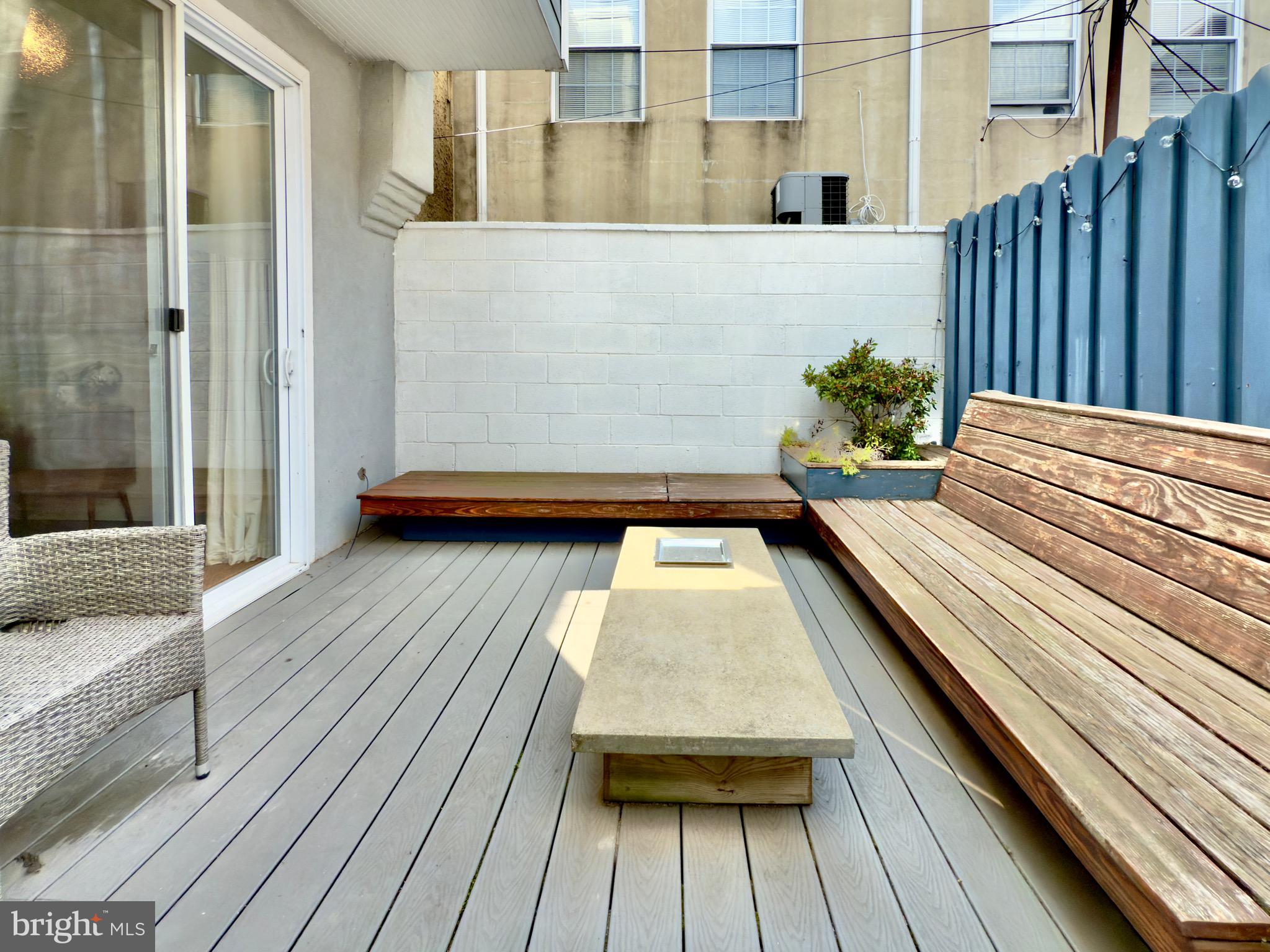 637 Cross Street Philadelphia, PA 19147 - Photo 24 of 28 a view of balcony with wooden floor