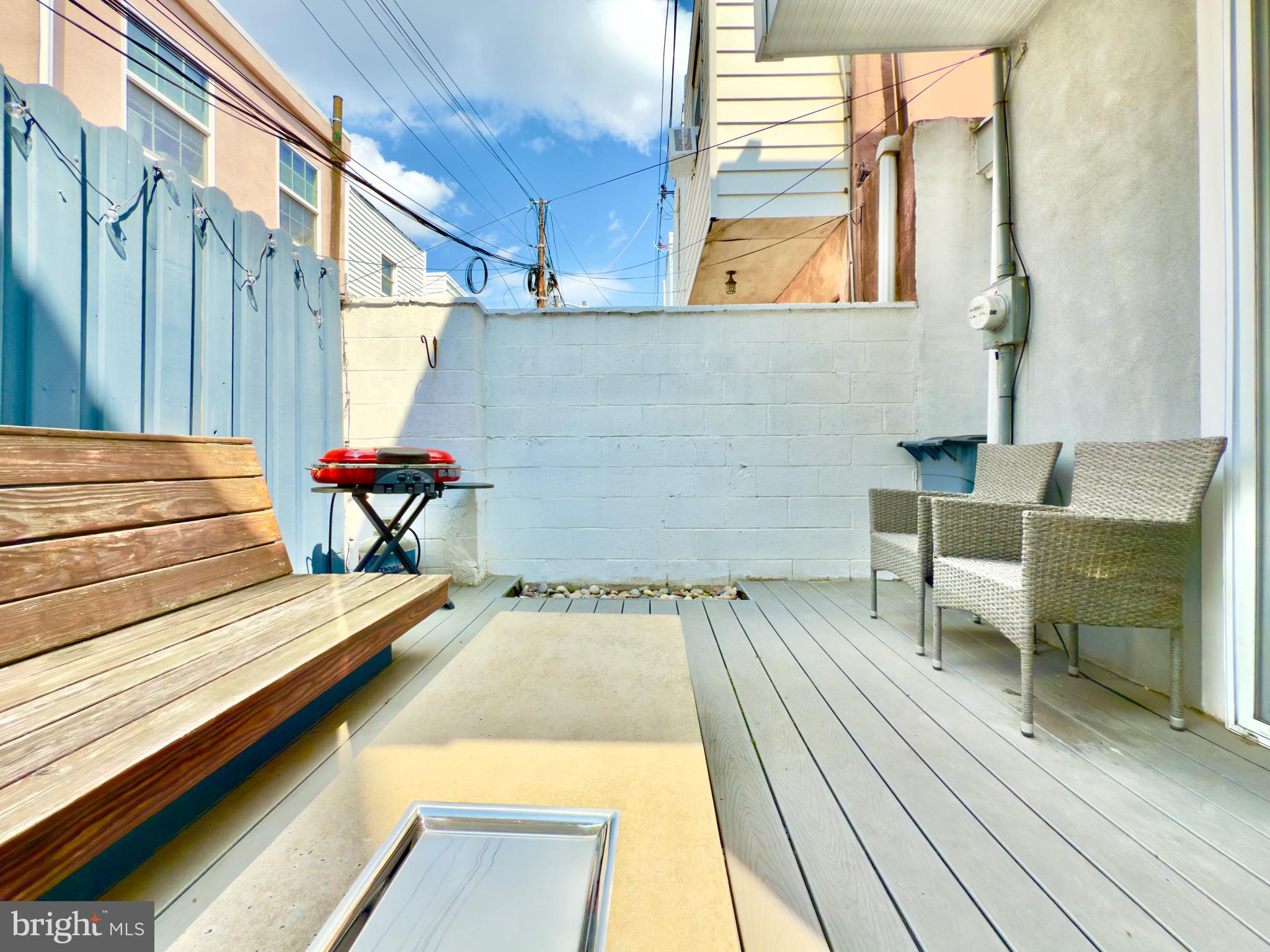 637 Cross Street Philadelphia, PA 19147 - Photo 25 of 28 a view of a balcony with chairs