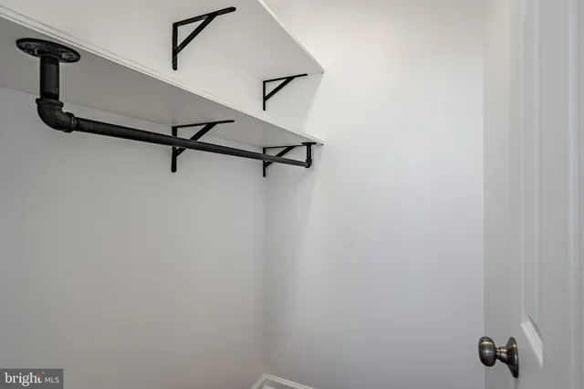 a view of a room with a shower