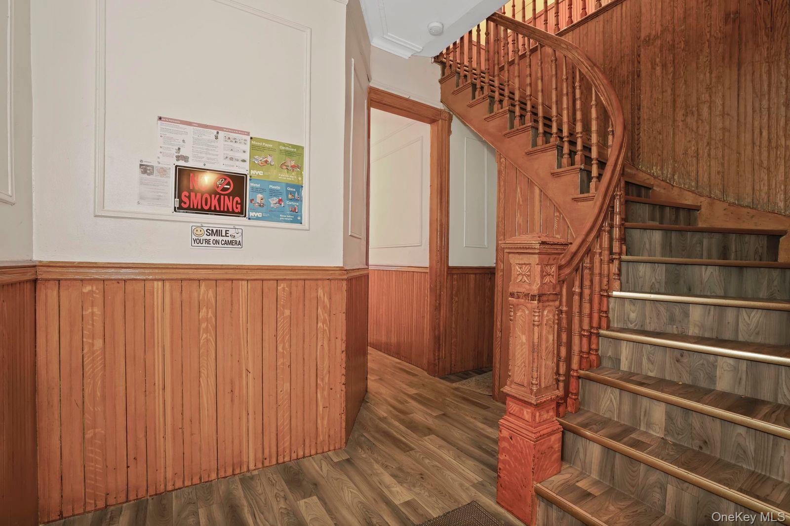 1920 Palmetto Street Queens, NY 11385 - Photo 17 of 26 a view of entryway with wooden floor
