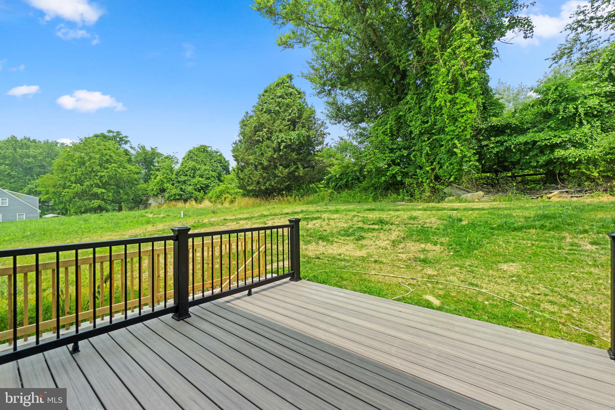 2934 Kuntz Road Windsor Mill, MD 21244 - Photo 42 of 46 Deck Overlooking Backyard