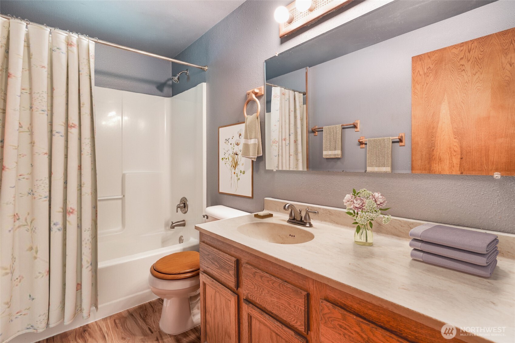 10232 333rd Avenue Southeast Sultan, WA 98294 - Photo 13 of 40 a bathroom with a sink a toilet and shower