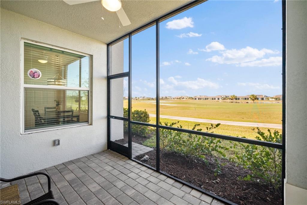 15980 Grassland Lane, Unit 2914 Babcock Ranch, FL 33982 - Photo 28 of 29 a view of a balcony from a room