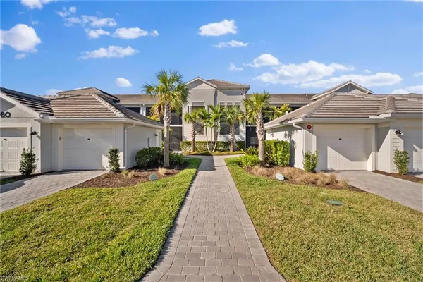 a view of a house with entertaining space