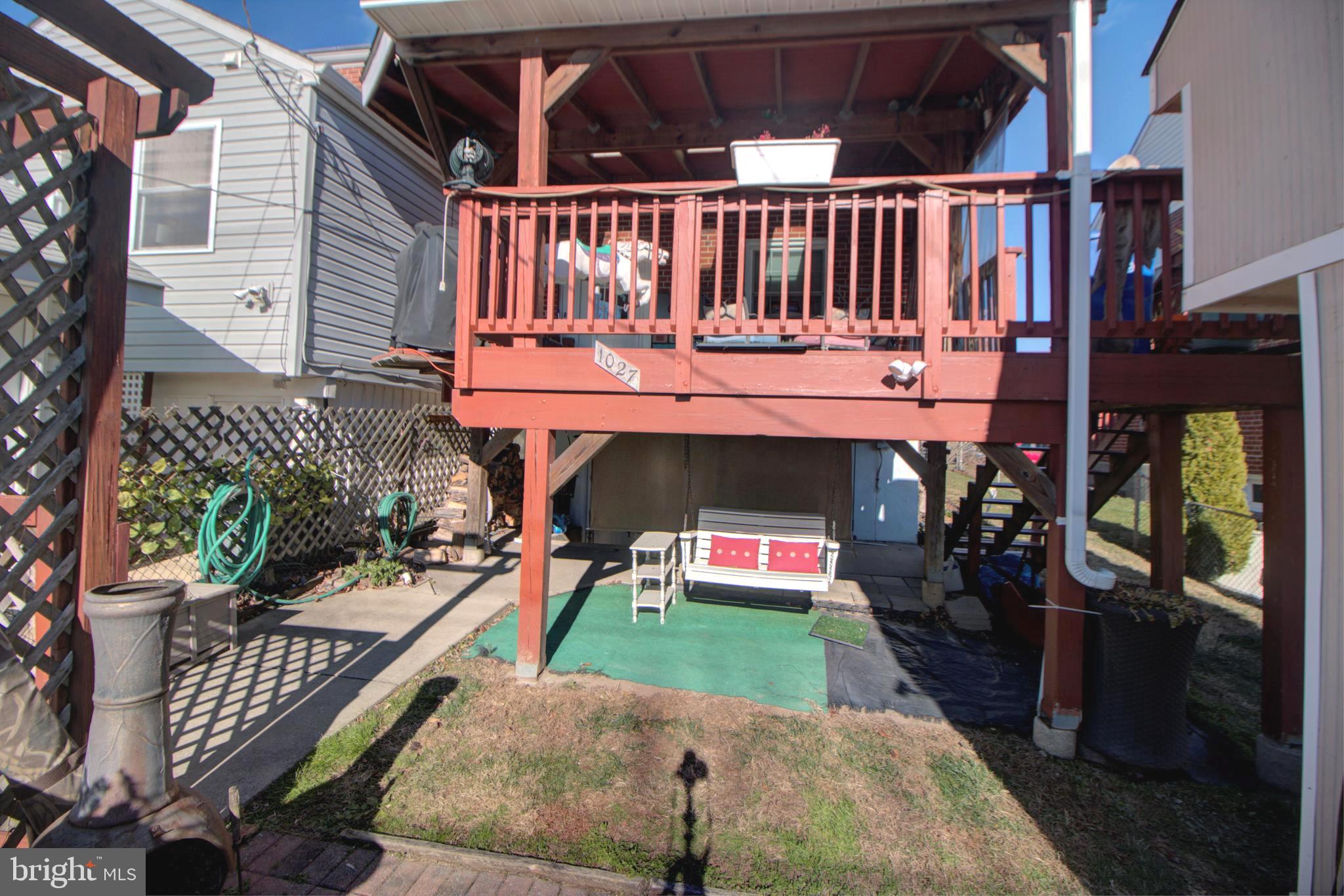 1027 Downton Road Halethorpe, MD 21227 - Photo 21 of 24 rear yard