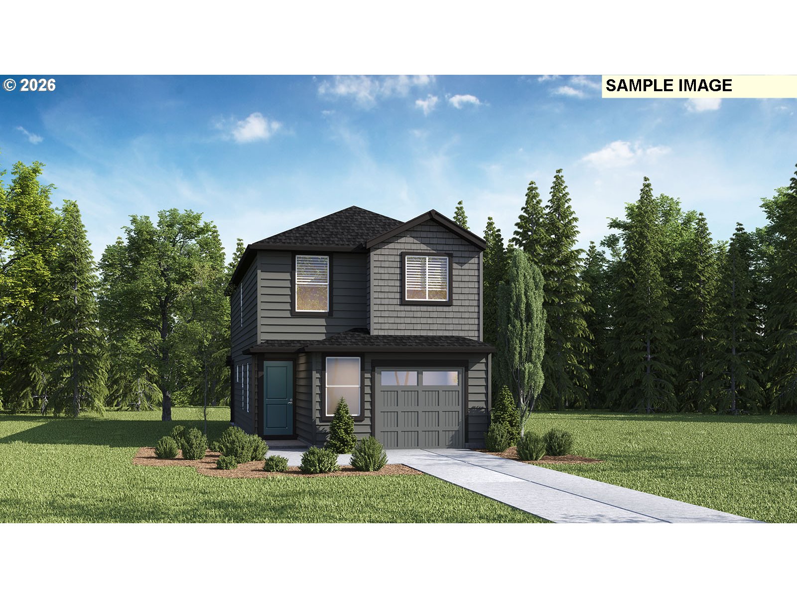 1101 Southeast 194th Place Camas, WA 98607 - Photo 1 of 28 a front view of a house with garden