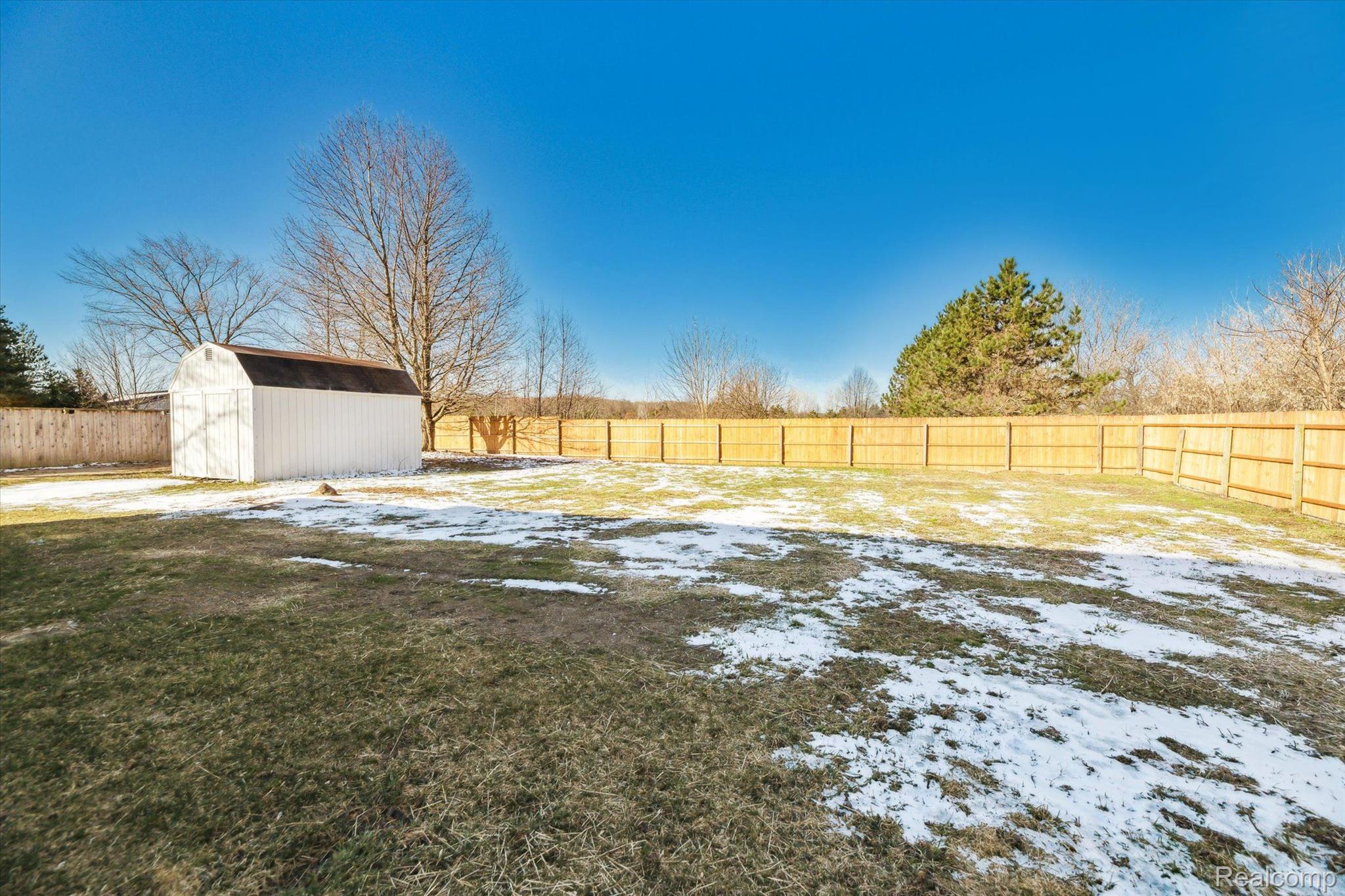 18350 Hickory Ridge Road Fenton, MI 48430 - Photo 25 of 30 Fenced back yard