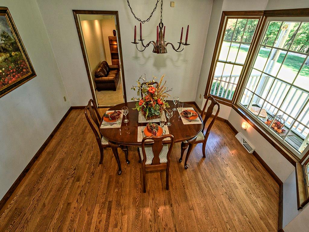 1671 Coulter Road Apollo, PA 15613 - Photo 20 of 25 Beautiful Bay Window in the Dining Room. Tons of windows in this house, so you are always bringing in the outside landscape and able to experience the changing of seasons.