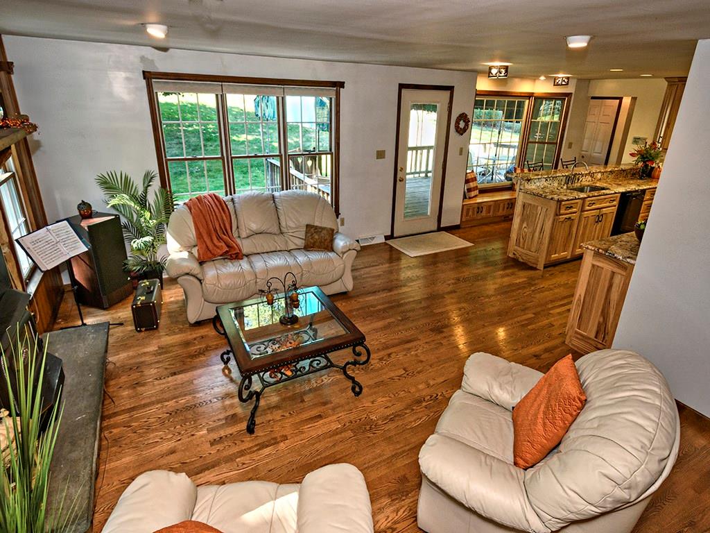 1671 Coulter Road Apollo, PA 15613 - Photo 10 of 25 View from Living Room towards Kitchen and the rear deck.