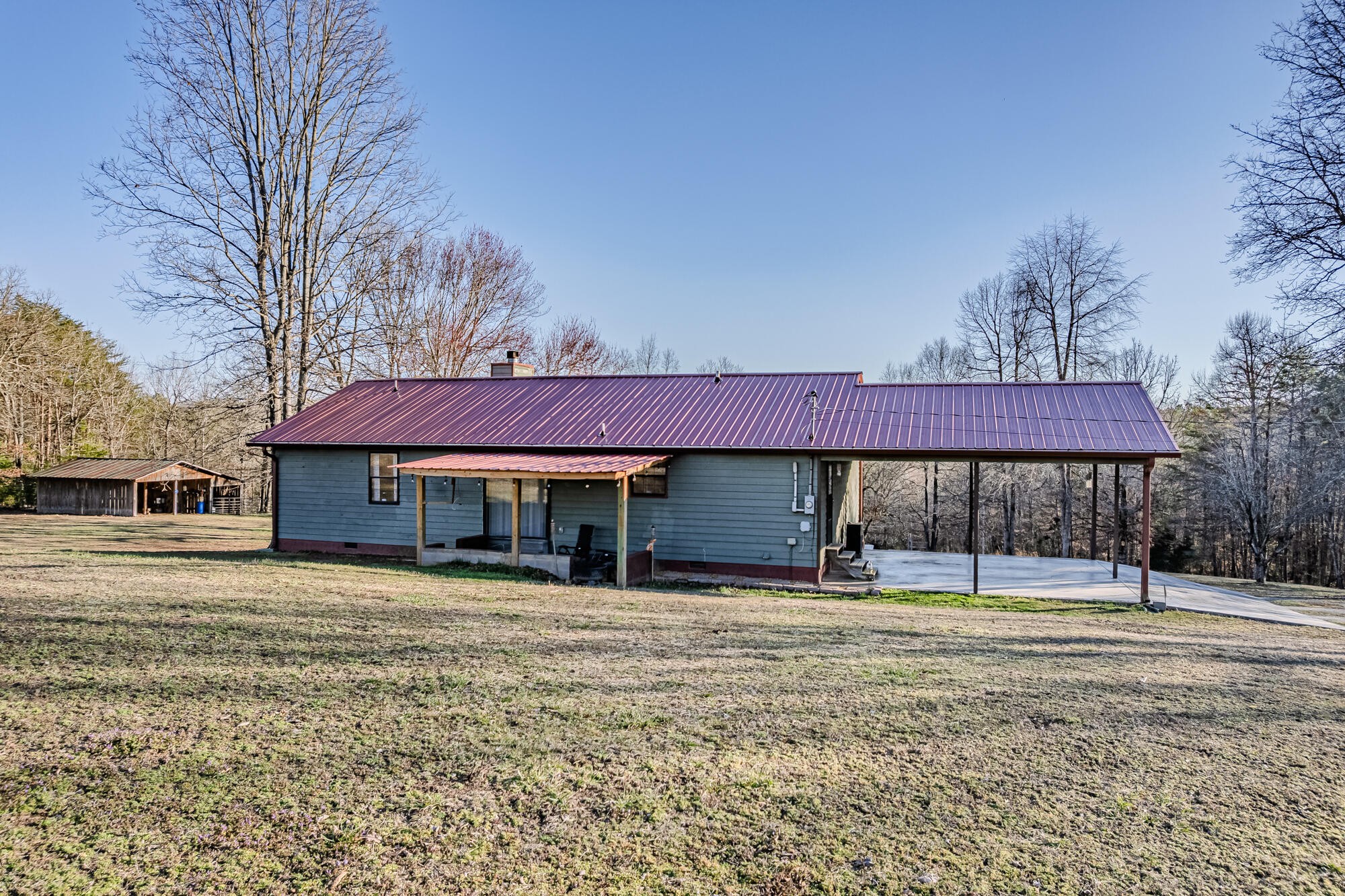 947 Butler Road Niota, TN 37826 - Photo 34 of 43 a house view with a outdoor space
