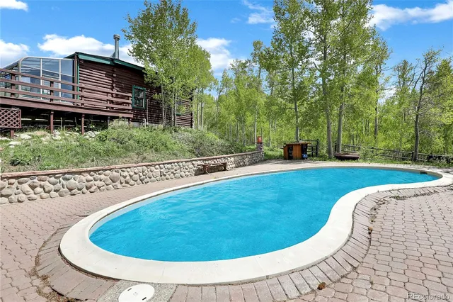 a view of a lake with a mountain