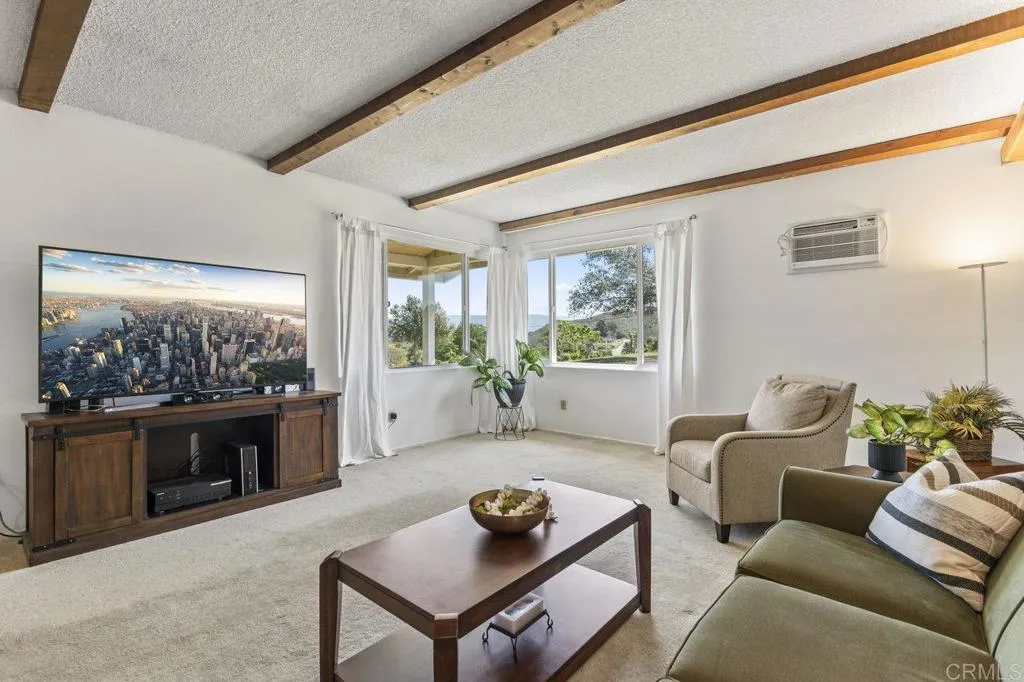 6825 Kellyn Lane Vista, CA 92084 - Photo 12 of 65 a living room with furniture and a fireplace