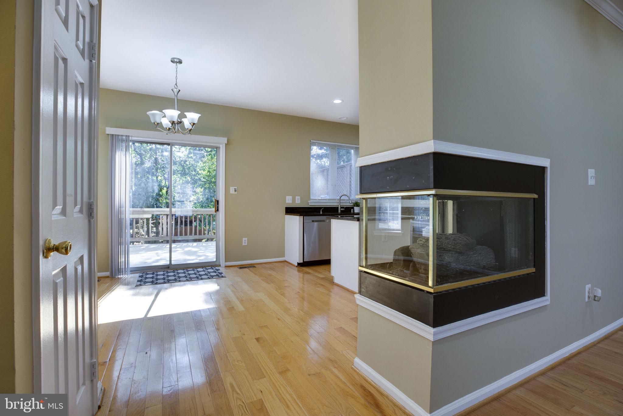 14851 Bolton Road Centreville, VA 20121 - Photo 17 of 44 Shares Dual-Sided Gas Fireplace