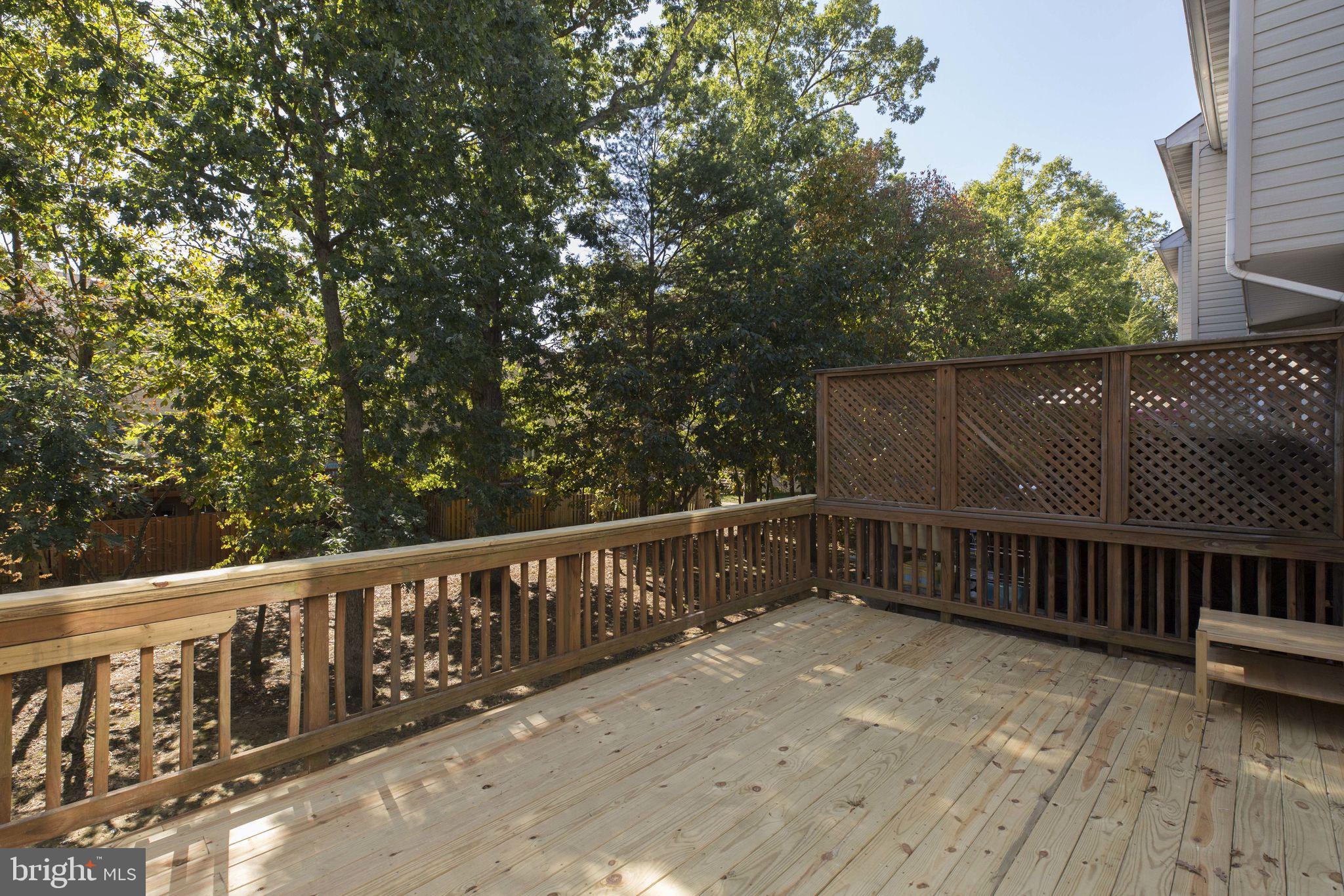 14851 Bolton Road Centreville, VA 20121 - Photo 38 of 44 Huge Custom Deck