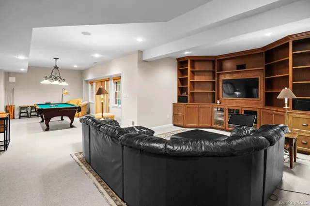 a room with gym equipment