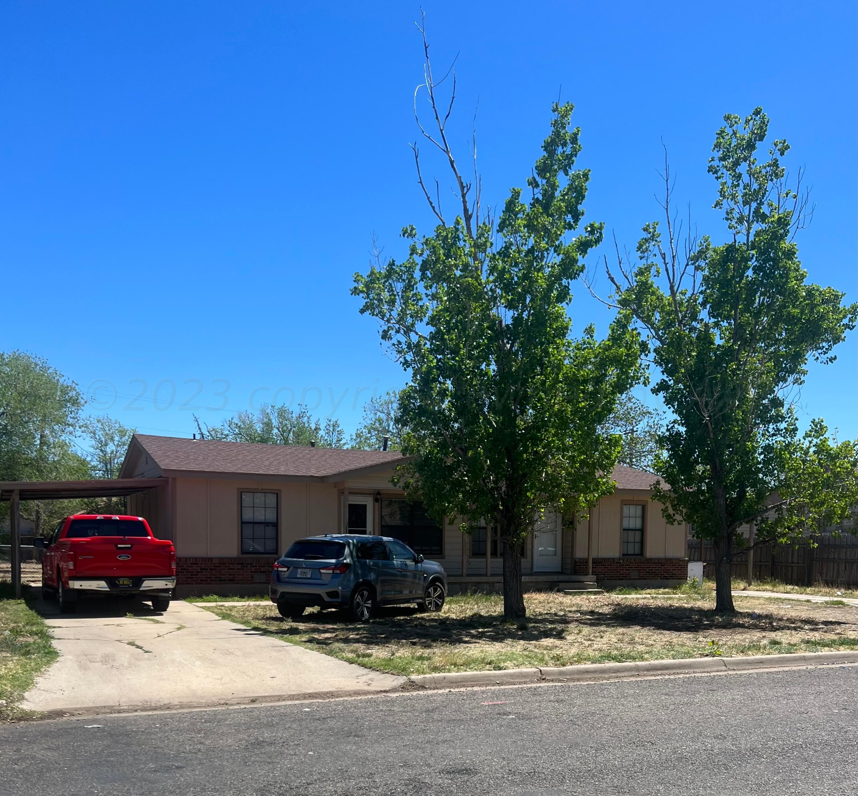 4313 South Lipscomb Street Amarillo, TX 79110 - Photo 1 of 1 a view of a house with a patio