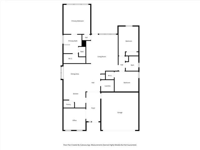 a picture of a floor plan
