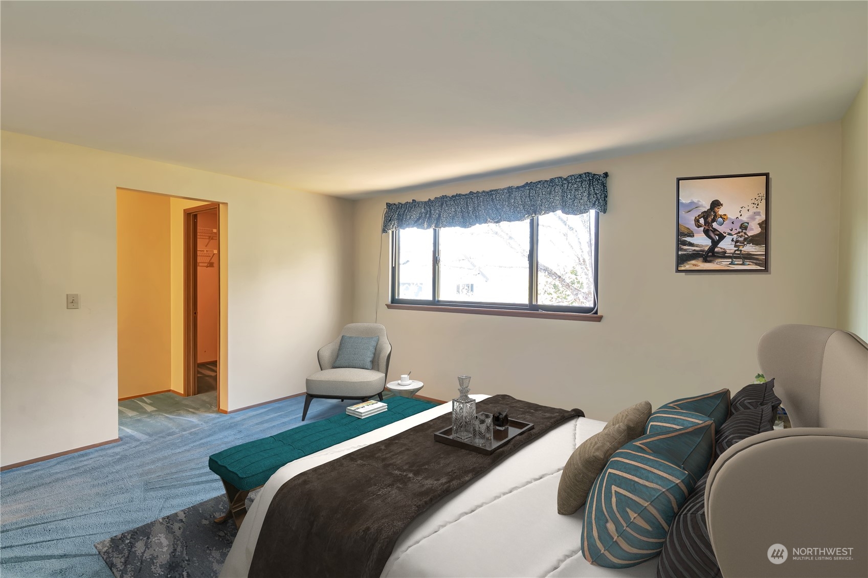 18330 26th Drive Southeast Bothell, WA 98012 - Photo 20 of 24 a bedroom with bed and a window