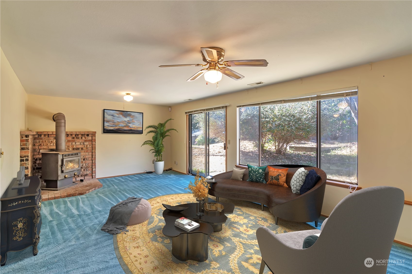 18330 26th Drive Southeast Bothell, WA 98012 - Photo 9 of 24 a living room with furniture and a large window