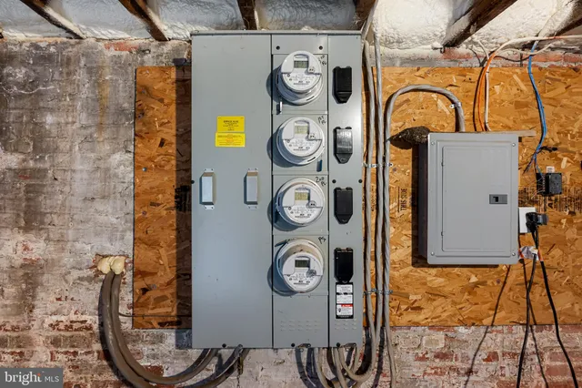 a view of storage and utility room