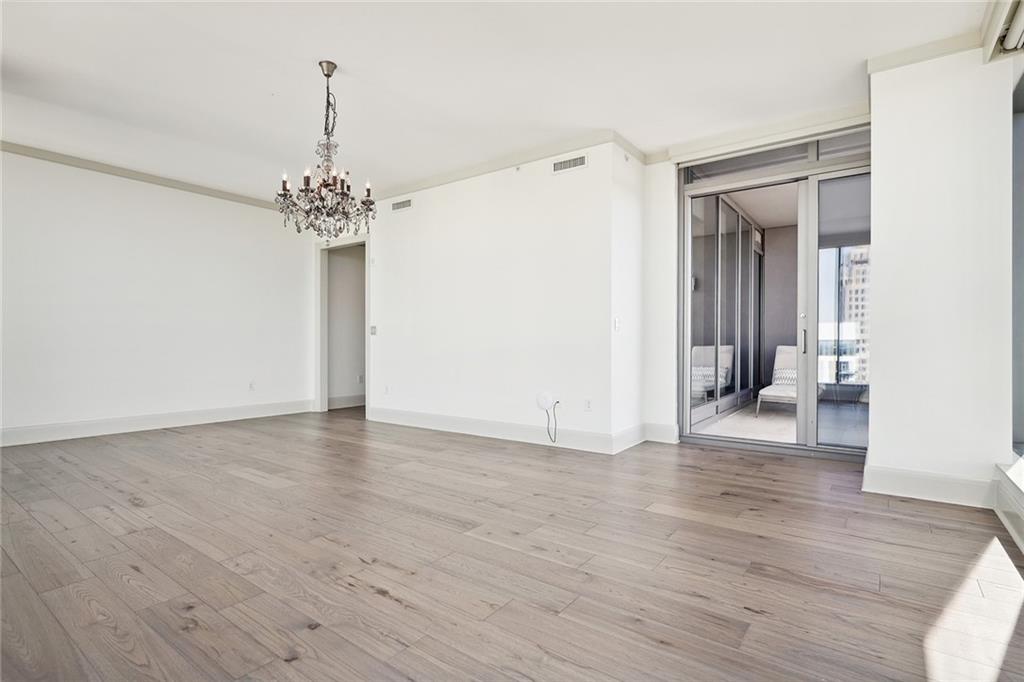 3344 Peachtree Road Northeast, Unit 3202 Atlanta, GA 30326 - Photo 26 of 39 a view of a chandelier in a room