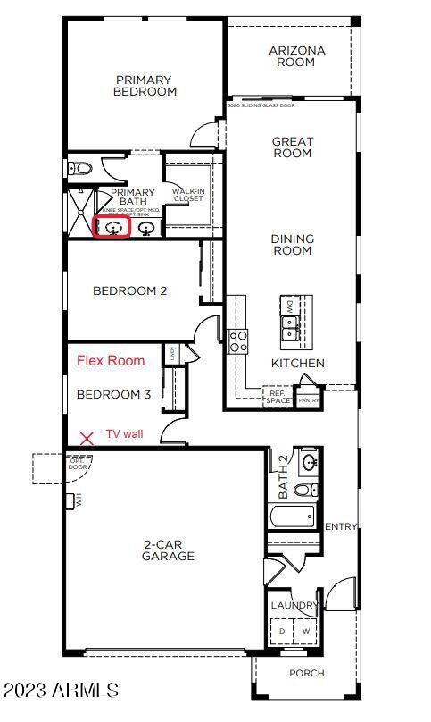 20814 West Granada Road Buckeye, AZ 85396 - Photo 9 of 9 floorplan
