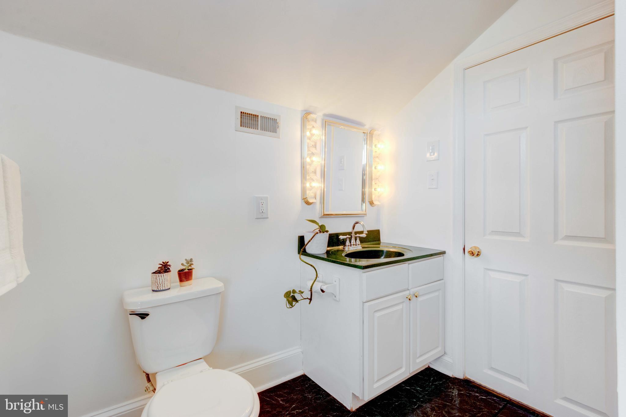 2025 Northeast Ne Baltimore, MD 21227 - Photo 71 of 122 a bathroom with a sink toilet and a mirror