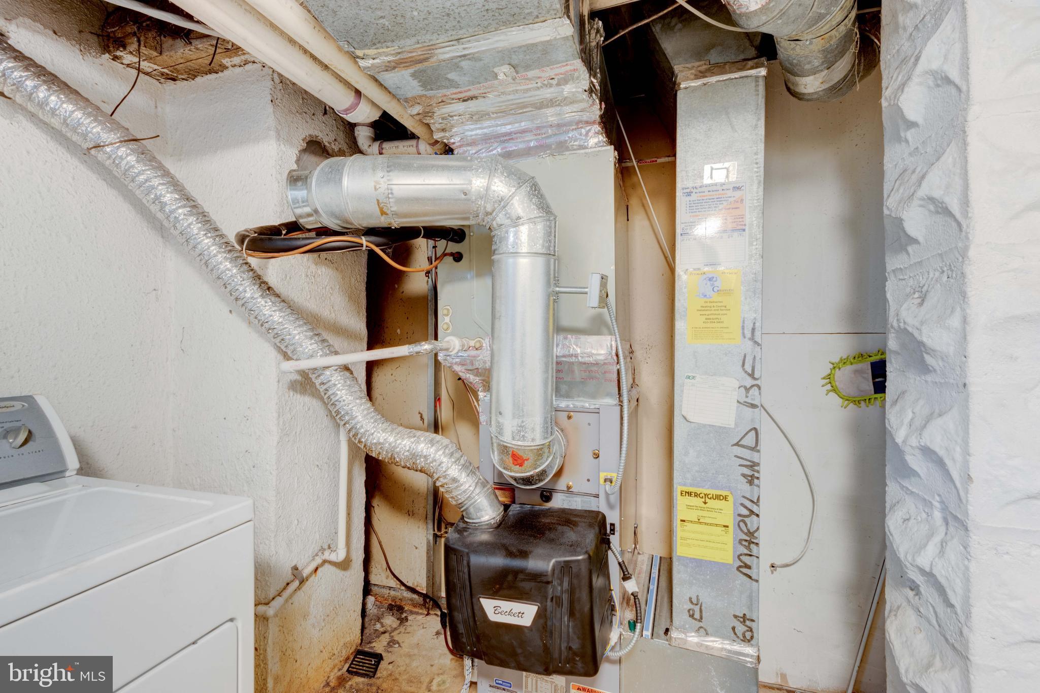 2025 Northeast Ne Baltimore, MD 21227 - Photo 82 of 122 a utility room with dryer and washer